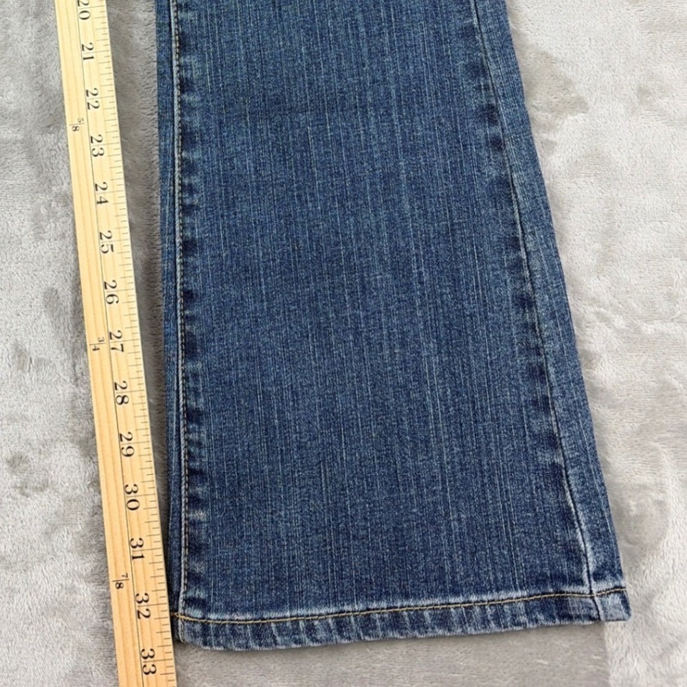 Guess Jeans Belmont Flare Blue Denim Medium Wash Low Rise Size 27 Q718N171 NEW - Picture 5 of 8